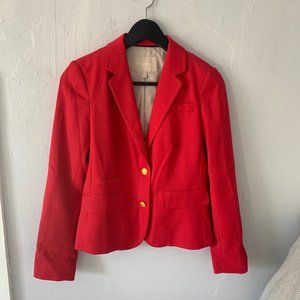 Banana Republic Red Blazer Size 0